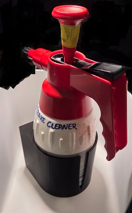 Brake Cleaner Bottle Holder